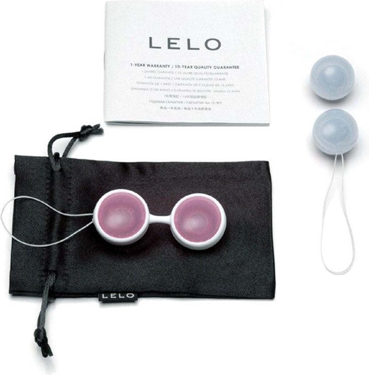 LELO Beads Mini Kleine Oefenkegels voor Beginners - Versterk je Bekkenbodem met Verzwaarde Ballen