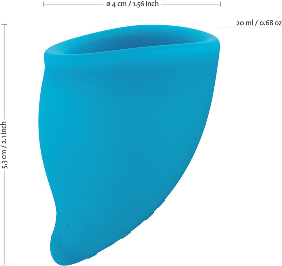 Fun Factory Fun Cup Menstruatiecup - Small - Roze & Turquoise