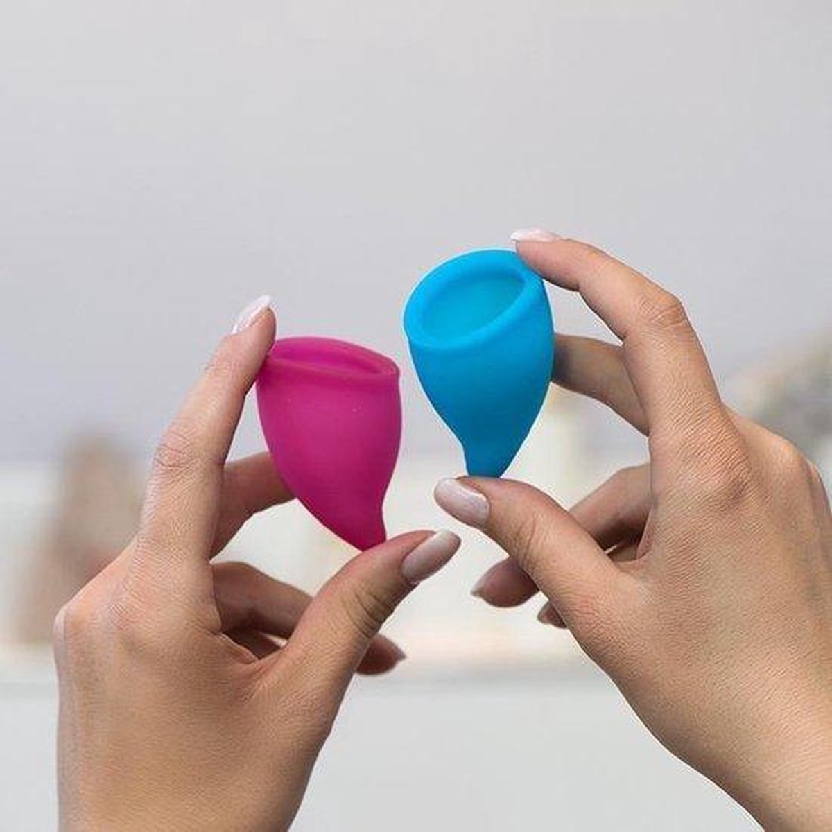 Fun Factory Fun Cup Menstruatiecup - Small - Roze & Turquoise