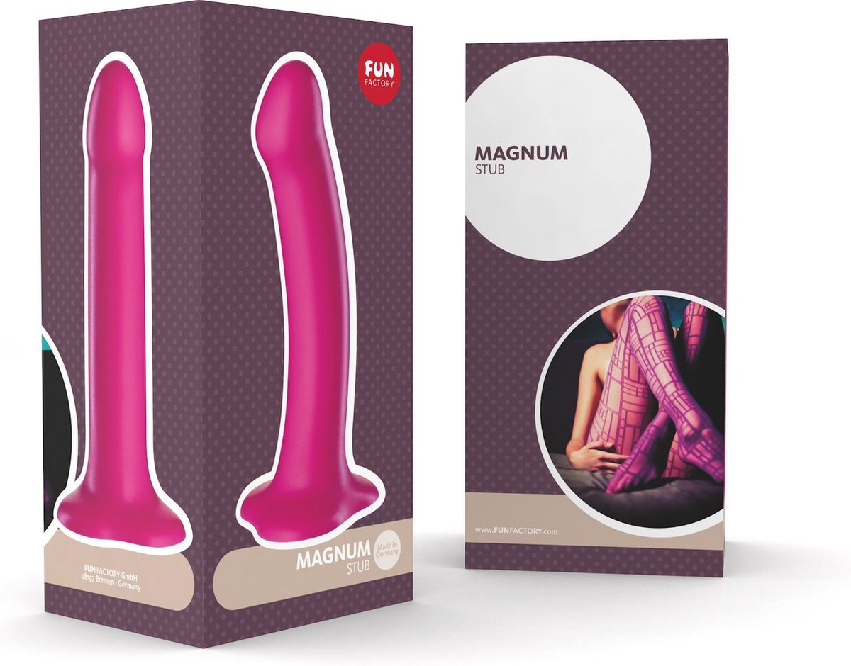 Fun Factory Magnum Stubs Dildo - Paars