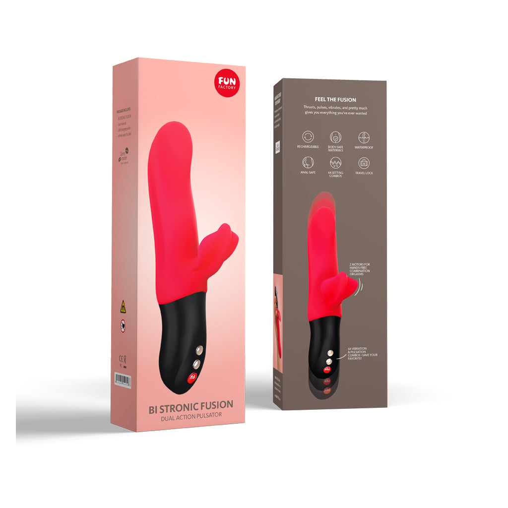 Fun Factory - Bi Stronic Fusion Roze of Rood