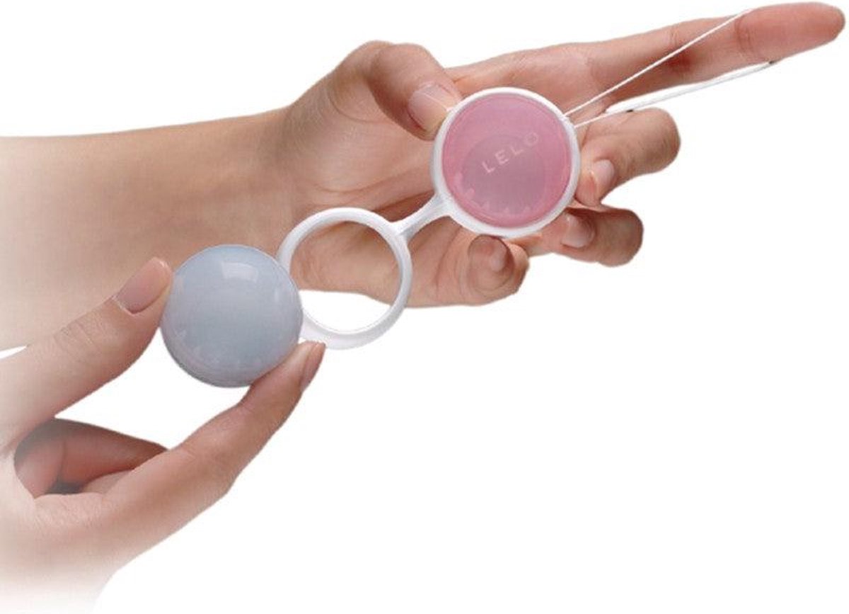 LELO Beads Mini Kleine Oefenkegels voor Beginners - Versterk je Bekkenbodem met Verzwaarde Ballen