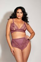 Seven 'til Midnight Two Piece Bralette set One Size Queen